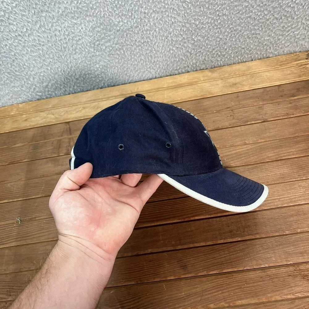 Vintage Dallas Cowboys Hat Adult Blue Strap Back Cap Logo Athletic‎ Football Y2K